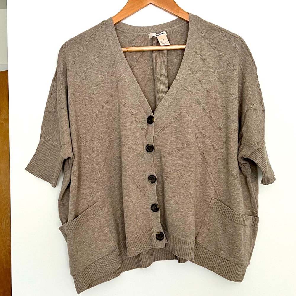 DKNY cropped cardigan